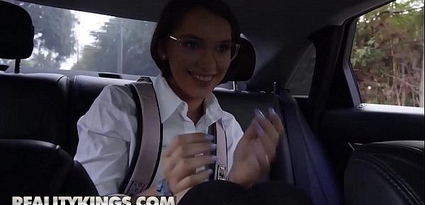  Cute Teen With Nerdy Glasses (Natalie Porkman) Wants A Big Cock To Fill Her Tight Pussy - Reality Kings